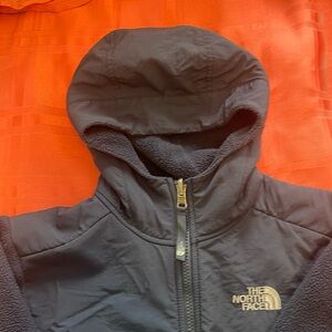 Boys North Face with hood.
